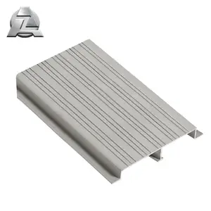 Profil d'extrusion de plancher de plancher de plate-forme extérieure en aluminium en stock