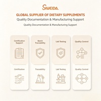 Gommes Métabolisme Quotidien OEM Complexe de Vitamines B Mélange Botanique Coup Énergie Soutien Gestion du Poids 60 Pièces
