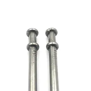 Factory Direct 8D Hot Dipped Duplex Common Nail with Double Head