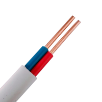 Hersteller Industrielle elektrische Ausrüstung Innendekoration Gebäude Elektrische Verkabelung Massives flaches BVVB-Elektrokabel