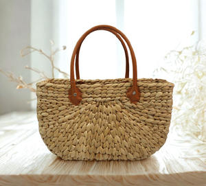 Sac fourre-tout tissé à la main, vegan, doux, grande capacité, sac de shopping, mode éthique, exportation mondiale, commande en gros - Product Image 1
