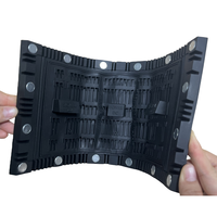Étanche P2.5 Intérieur Extérieur Pleine Couleur SMD Flexible LED Videowall Affichage Module Souple Pliable Flex Écran Courbe LED Affichage