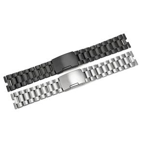 יוקרתי מתכת מוצק שרשרת שעון חכם שחור פלדת אל חלד צמיד שעון <span class=keywords><strong>moto</strong></span> <span class=keywords><strong>360</strong></span> <span class=keywords><strong>moto</strong></span> strap <span class=keywords><strong>watch</strong></span> - Product Image 2