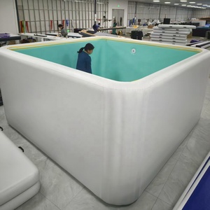 <span class=keywords><strong>Piscine</strong></span> <span class=keywords><strong>gonflable</strong></span> EJIA Drop Stitch de qualité commerciale avec parois rigides, pompe, siège, portable, pliable, pour usage familial dans la cour. - Product Image 6