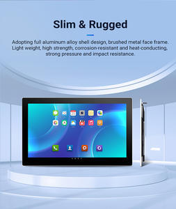 Monitor Táctil Industrial Super Slim con Android 10, Panel PC Industrial Integrado, Resistente al Agua IP65, Computadora Todo en Uno con Pantalla Táctil - Product Image 5