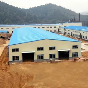 Prefabricated steel structure 1000 square meter warehouse