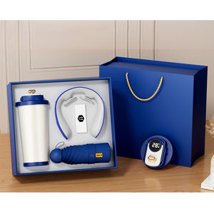 Trendy producten, zakelijke ideeën, promotionele artikelen, cadeausets, mini-ventilator, nekmasseur, koffiemok voor bruiloftfavoren - Product Image 4