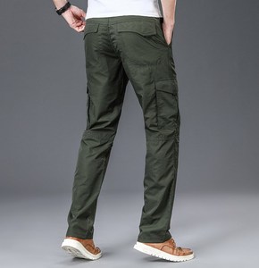 <span class=keywords><strong>Pantaloni</strong></span> Cargo Tattici da Uomo OEM in Cotone, Casual, a Vita Media, <span class=keywords><strong>Idrorepellenti</strong></span>, Leggeri, con Tasche Multifunzionali per Escursionismo e Lavoro - Product Image 4
