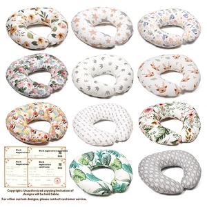 Oreiller d'Allaitement Multifonctionnel en U pour Femmes Enceintes Post-partum et Bébés, Fournitures Anti-Régurgitation et Maintien Couché - Product Image 5