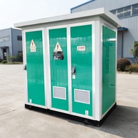 HENTG – Nouvelle sous-station compacte préfabriquée de type boîtier, immergée dans l'huile, IP54, 10,5 kV, extérieure, conteneurisée, pour zones rurales