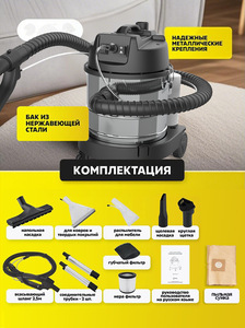 Bucket Type Wet Dry <b>Spray</b> Suction Fabric Sofa Cleaning Machine All-in-One Household Non-Dismantle <b>Cleaner</b> for Carpet Curtain Mat - Product Image 4