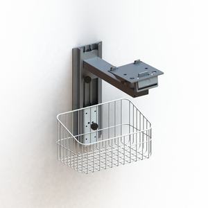 Thiết Kế Hiện Đại Y Tế Xe Đẩy Giỏ Hàng Với Thép Đứng Cán Y Tế Tùy Chỉnh Giỏ Hàng Chiều Cao Có Thể Điều Chỉnh Hiện Đại Y Tế Di Động Giỏ Hàng - Product Image 6