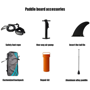 Planche à pagaie gonflable unisexe personnalisée 2025 pour la pêche et le surf Offre Spéciale la planche de surf de sauvetage avec matériau de point de chute - Product Image 2