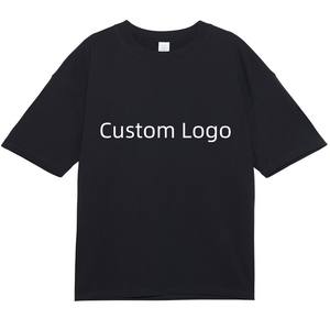 250gsm 100% コットンメンズTシャツカスタムロゴ特大男の子TシャツTシャツブランクTシャツ - Product Image 3