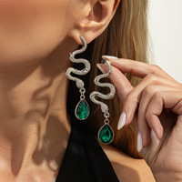 Collier Serpent Tridimensionnel en Métal Style Ins Tendance Européen et Américain pour Femme, Luxe Léger et Niche