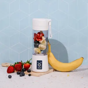 380ml Personal Fresh Fruit Blenders Cup Electric Rechargeable Smart Mini Wireless Usb Juicers Smoothie Portable Juice Blender