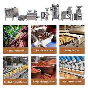 Máquina de Procesamiento de Cacao y Nueces de Alta Calidad - Línea de Prensa de Manteca/Licor de Cacao con Acero Inoxidable 304 de Alta Eficiencia - Product Image 4