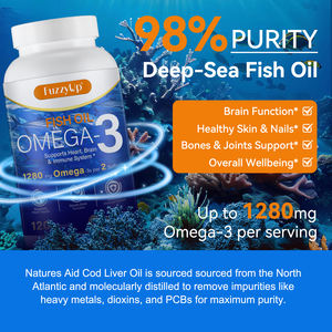 Avrupa kökenli toplu Omega-3 balık yağı yumuşak jel kapsüller hayvan özü takviyesi toplu - Product Image 3