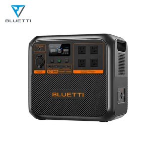 Bluetti AC180P Batterie de camping Solution d'énergie renouvelable portable Batterie de stockage Lifepo4 Energi