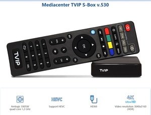Ali TOP 10 ePro Set top box Full HD WIFI Linux TVIP530 Linux <span class=keywords><strong>Android</strong></span> Tv BOX Unterstützung M3U - Product Image 6