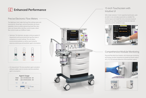 Fournisseur clinique de <span class=keywords><strong>machine</strong></span> d'anesthésie vétérinaire Mindray WATO EX-65 Pro Vet - Product Image 5