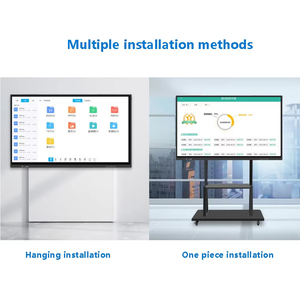 Pizarra Interactiva Inteligente de 86 Pulgadas y 4k con Soporte Móvil, <span class=keywords><strong>Android</strong></span>/Windows, para Educación en el Aula Escolar - Product Image 6