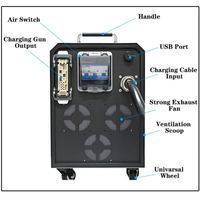 Véhicule électrique d'usine d'origine Ccs 15KW 20KW 30KW 40KW Portable Mobile Ev Chargeur rapide de voiture