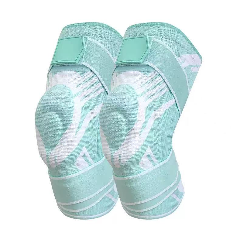 Multi-Color Flexible Compression Knee Brace Spandex Polyester Stabilizer for All Sports Spring Protection Knee Pads with Support