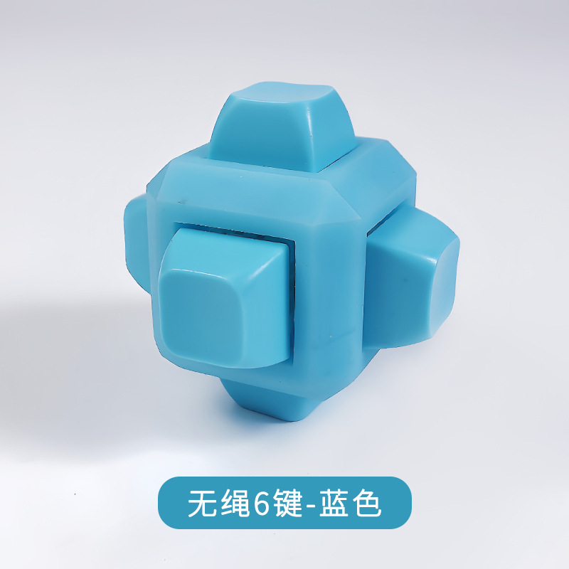 Modèle à six boutons bleu-avec lanière