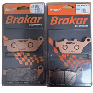 Pastillas de Freno Sinterizadas de Alto Rendimiento Brakar para Motocicleta <span class=keywords><strong>Honda</strong></span> <span class=keywords><strong>CBR1000RR</strong></span> - Product Image 1