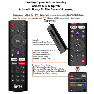 Dispositivo de Streaming Allwinner H313 IPTV Dongle 8K, Internet OTT, USB Inteligente, WiFi Dual 5G Potente, Android 14 Pro Premium, Fire TV Stick - Product Image 6