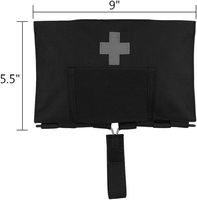 Pochette médicale tactique MOLLE IFAK, sac utilitaire de premiers secours à extraction rapide pour les fournitures d'urgence en plein air