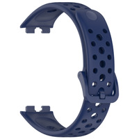 Bracelet respirant en TPU pour Huawei Band 10 9 8 7, bracelet de sport souple, perforé, respectueux de la peau, résistant à la transpiration, remplacement