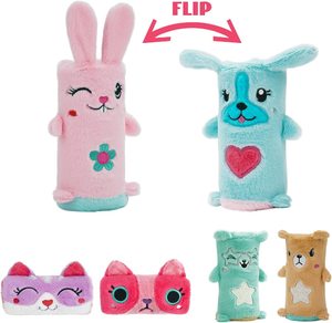 Gấu Nhồi Bông Có Thể Đảo Ngược Được Nhồi Với Dụng Cụ Cầm Tay Cảm Giác Bồn Chồn Đồ Chơi Nhồi Bông Lật Hình Rắn Nước Giảm Căng Thẳng Hai Mặt - Product Image 5