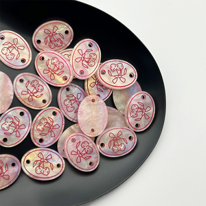 Etiquetas <span class=keywords><strong>de</strong></span> nombre personalizadas <span class=keywords><strong>de</strong></span> resina lavable con logotipo personalizado <span class=keywords><strong>de</strong></span> concha <span class=keywords><strong>de</strong></span> imitación rosa, etiquetas colgantes para <span class=keywords><strong>ropa</strong></span>, etiquetas para <span class=keywords><strong>ropa</strong></span> <span class=keywords><strong>de</strong></span> marcas, etiqueta para <span class=keywords><strong>ropa</strong></span> - Product Image 4