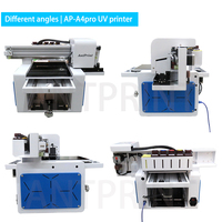 Nouvelle technologie petite imprimante UV à plat A4 avec nouvelle tête d'imprimante DX10 également cartes auto-développées imprimante UV portable A4