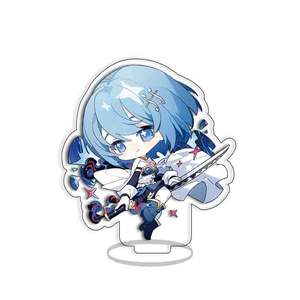 Support publicitaire créatif personnalisé en acrylique, impression numérique anime, support holographique en acrylique effet verre brisé, vente en gros directe usine - Product Image 1