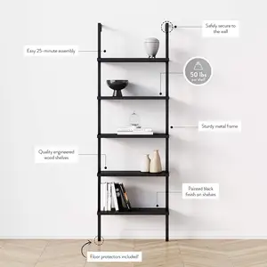 作られた棚家具モダンな5層メタリックミニハウス簡単に組み立てる本棚をデザインする