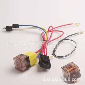 Arnés de cableado para bocina de aire de coche, kit de relé de 12V 24V para camión, piezas de bomba de aire electrónica, bocina de caracol 100A súper potente - Product Image 3