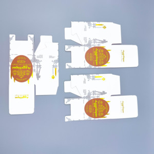 Confezione personalizzata del prodotto piccola scatola di torte di pasticceria bianca confezione di carta bianca semplice scatola di sapone latte bianco cartone cosmetico scatola - Product Image 5