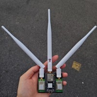 Modul Nirkabel ESP32 + NRF24L01 PA LNA 2.4G dengan Antena yang Ditingkatkan