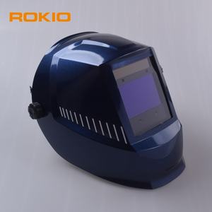 Casque de soudage à obscurcissement automatique à double couche, véritable couleur PP, vision large, pour soudage TIG MIG, fourni directement par l'usine - Product Image 3