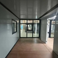 ZYBOX Villa préfabriquée modulaire en acier, design personnalisé, extensible, type conteneur, avec toit, montage facile, construction rapide
