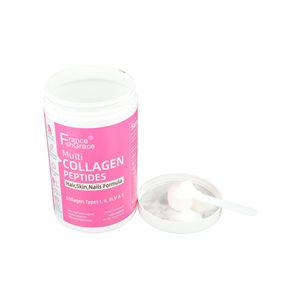 Suplemento de colágeno Apoya las articulaciones Piel Cabello y uñas Suplemento de colágeno múltiple hidrolizado puro