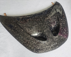 Capot de moteur en fibre de carbone sèche de style P 2015-2018 pour capot Mclaren 570GT 570S 540C - Product Image 4