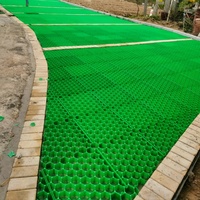 Grilles de pavage en gravier de 40 mm et 50 mm, grilles en plastique perméables pour l'herbe automobile