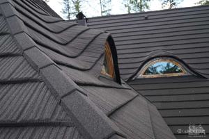 Construction légère <span class=keywords><strong>Maison</strong></span> Hangar Matériaux de toiture Galvalume Alu-zinc Tuiles métalliques revêtues de pierre colorée - Product Image 3