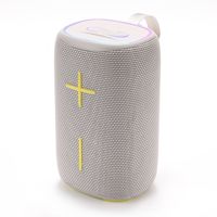 TG-464 5.3 Haut-parleur portable d'extérieur en plastique, anti-poussière, anti-chute, avec micro intégré, lumière LED sans fil, subwoofer 10W, lecteur de carte, cadeau