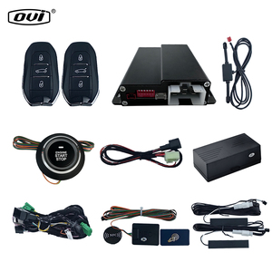 Système d'alarme de voiture OVI, <span class=keywords><strong>kit</strong></span> de démarrage à distance, <span class=keywords><strong>kit</strong></span> de démarrage par bouton PKE, système de démarrage intelligent, plug and play pour <span class=keywords><strong>Peugeot</strong></span> 301 308 408 - Product Image 1