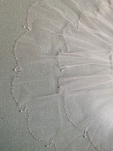 Fatto a mano squisito da sposa velo da sposa corto <span class=keywords><strong>con</strong></span> perline cucito velo <span class=keywords><strong>con</strong></span> <span class=keywords><strong>accessori</strong></span> <span class=keywords><strong>per</strong></span> <span class=keywords><strong>capelli</strong></span> all'ingrosso disponibile - Product Image 3